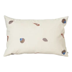 Housse de coussin couleur sable 40 x 60 cm Coquillage - Broste Copenhagen