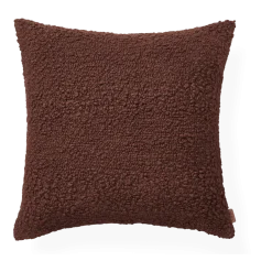 Housse de coussin en laine dark pecan 50x50cm Moor - Ferm Living