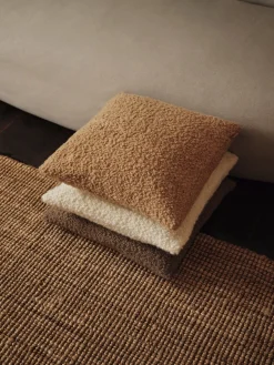Housse de coussin en laine olive 50x50cm Moor - Ferm Living