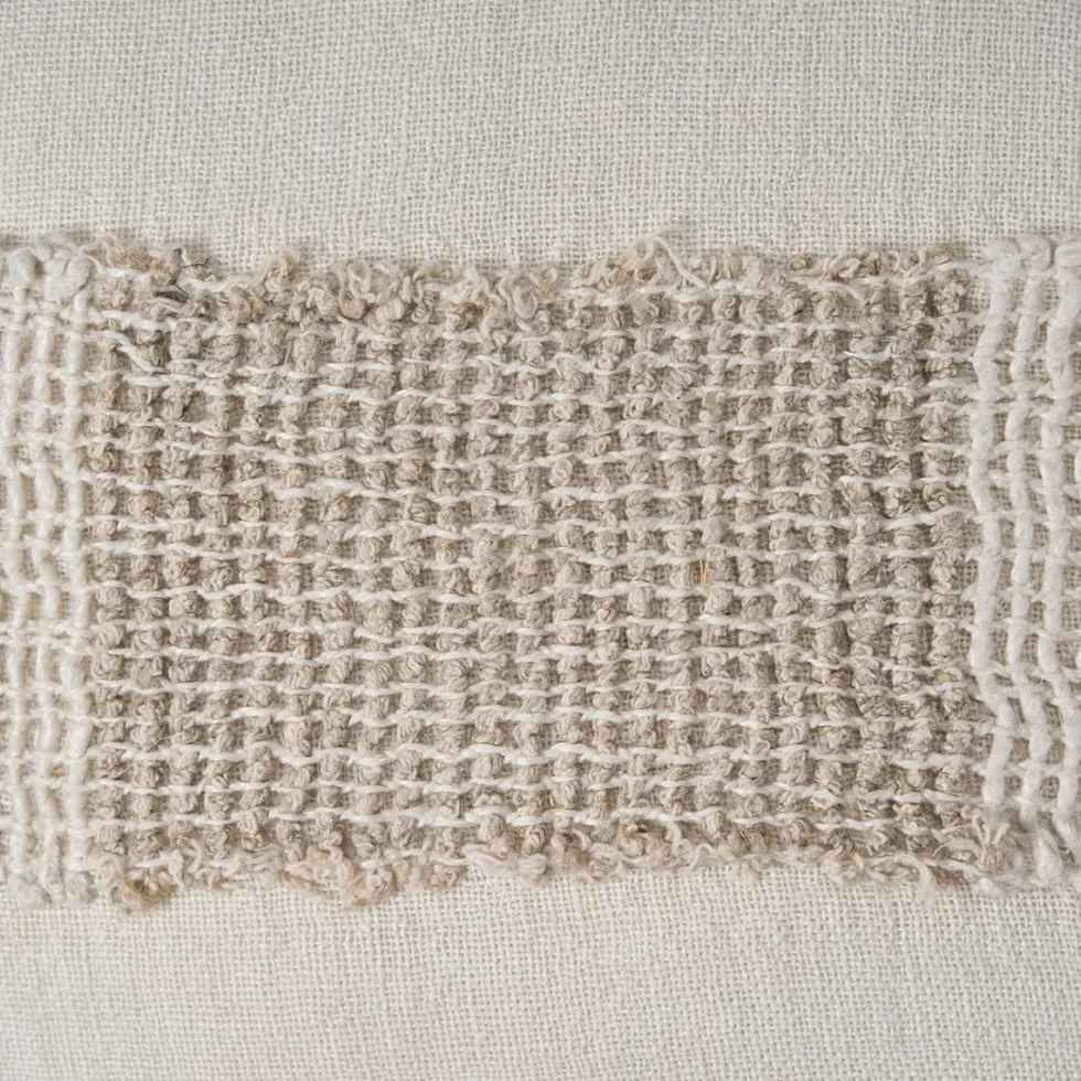 Housse de coussin en lin 50x50cm Thread - Bazar Bizar