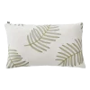 Housse De Coussin Filico Naturel Et Vert - Madura