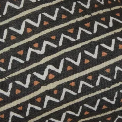 Housse De Coussin Malia Blanc Et Noir - Madura