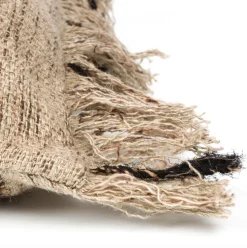 Housse de coussin noir et beige Oh My Gee - Bazar Bizar