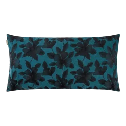 Housse De Coussin Ornella Bleu Vert Et Noir - Madura