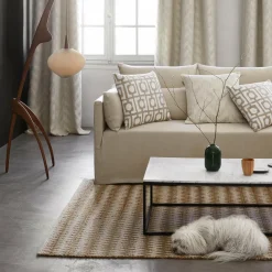 Housse De Coussin Tobias Naturel - Madura