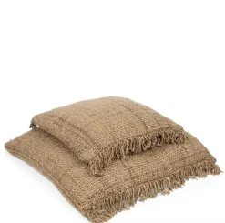 Housse de coussin 60 x 60 cm brun Oh My Gee - Bazar Bizar