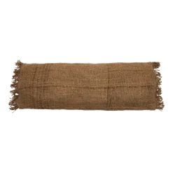 Housse de coussin 35 x 100 cm brun Oh My Gee - Bazar Bizar