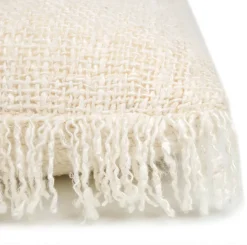 Housse de coussin 60 x 60 cm crème Oh My Gee - Bazar Bizar