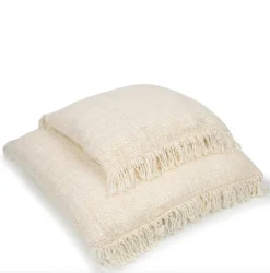 Housse de coussin 60 x 60 cm crème Oh My Gee - Bazar Bizar