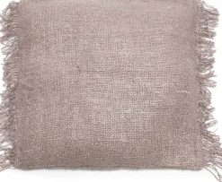 Housse de coussin 60 x 60 cm gris perle Oh My Gee - Bazar Bizar