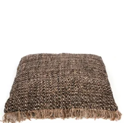 Housse de coussin 60 x 60 cm noir cuivre Oh My Gee - Bazar Bizar