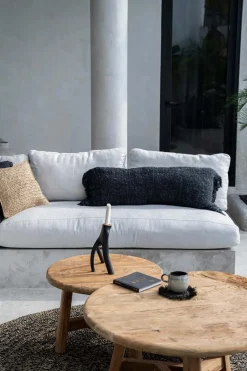 Housse de coussin 35 x 100 cm noir marine Oh My Gee - Bazar Bizar
