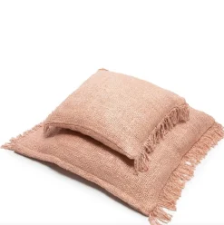 Housse de coussin 60 x 60 cm rose saumon Oh My Gee - Bazar Bizar