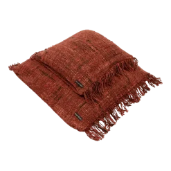 Housse de coussin 60 x 60 cm rouge cerise Oh My Gee - Bazar Bizar