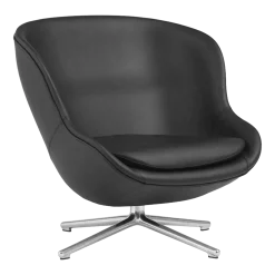 Hyg Lounge Chair Low Swivel Alu - Normann Copenhagen