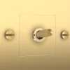 Interrupteur à bascule 1G laiton sans logo Toggle Switch - Buster+Punch