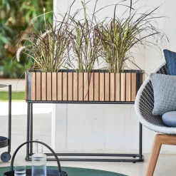 Jardinière en aluminium Combine - Cane-Line