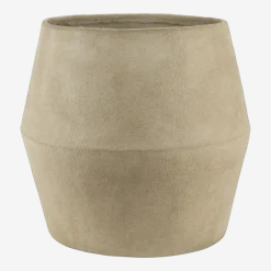 Jardinière en papier mâché beige 57 cm Earth - Serax