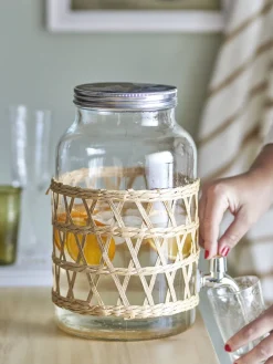 Jarre Manna avec robinet Verre clair Bloomingville