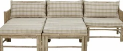 Korfu Module Canapé Coin Droit Nature Bambou - Bloomingville