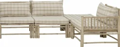 Korfu Module Canapé Coin Droit Nature Bambou - Bloomingville