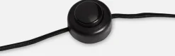 Lampadaire abat-jour réglable en métal peint noir 141,5cm Cono - Woud