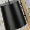 Lampadaire avec rangements pour livres en fer noir et bois 168cm Cambridge - It's about Romi