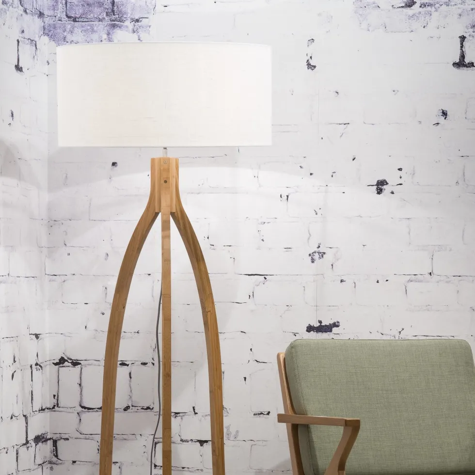 Lampadaire blanc Annapurna - Good & Mojo