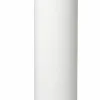 Lampadaire blanc base en marbre gris 80 cm Unbound - Gubi