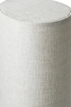 Lampadaire blanc base en marbre gris 80 cm Unbound - Gubi