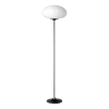 Lampadaire blanc base noir 150 cm Stemlite - Gubi