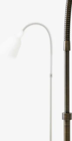 Lampadaire blanc détail bronze Anniversary Edition Bellevue AJ7 - &tradition