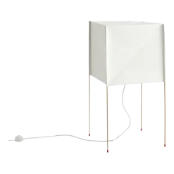 Lampadaire blanc en caoutchouc Paper Cube - HAY