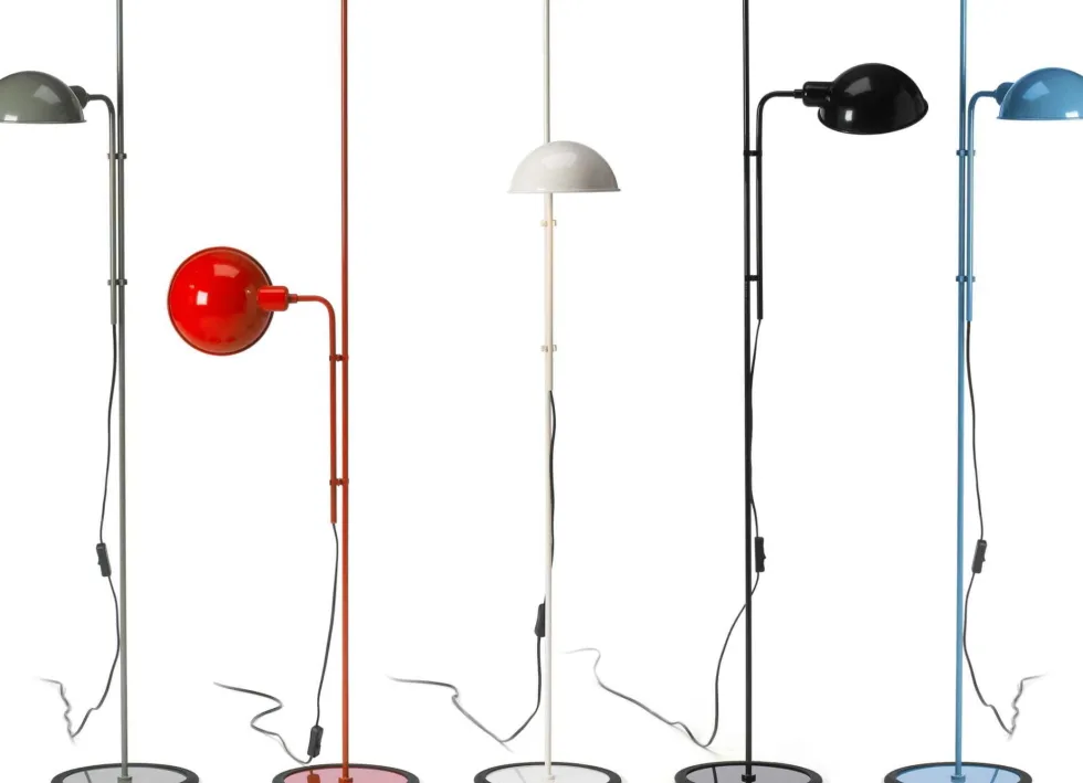 Lampadaire blanc Funiculí - Marset