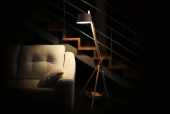 Lampadaire blanc KA M Functional - Woodendot
