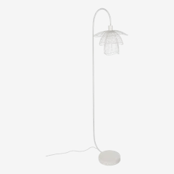 Lampadaire blanc Papillon - Forestier