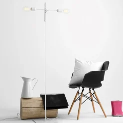 Lampadaire blanc Twigo 2 - Custom Form