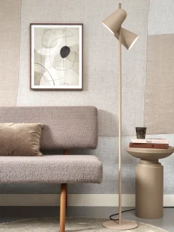 Lampadaire 2 bras en fer sable 145cm Salamanca - It's about Romi