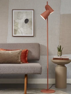 Lampadaire 2 bras en fer terra 145cm Salamanca - It's about Romi