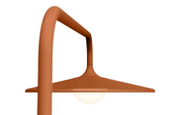 Lampadaire d'extérieur en aluminium terracotta 180x84x233cm Archigrande - Fatboy