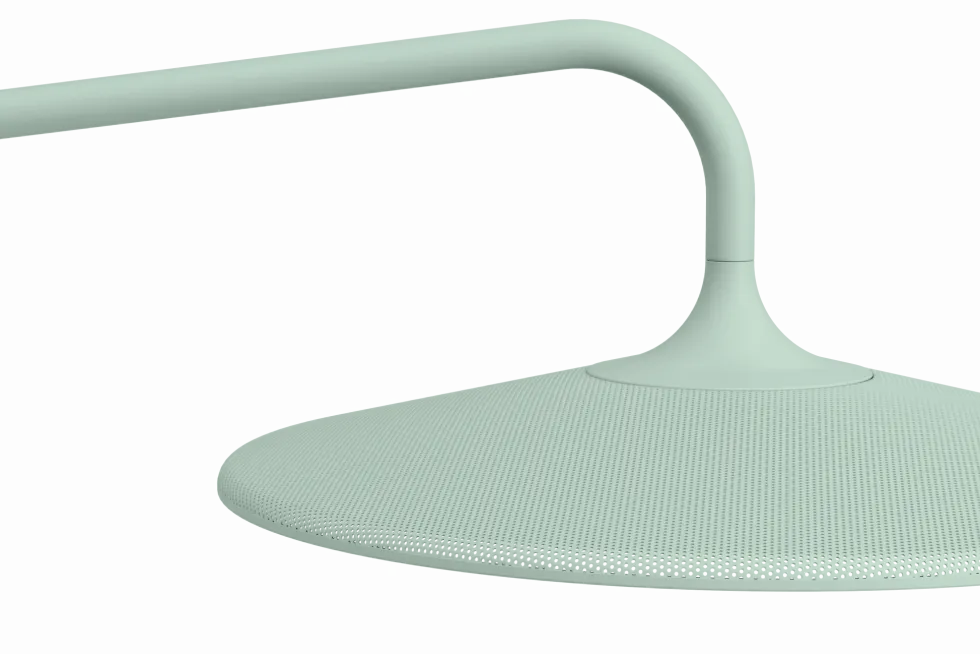 Lampadaire d'extérieur en aluminium vert 180x84x233cm Archigrande - Fatboy