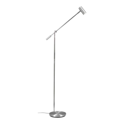 Lampadaire dimmable en métal argenté 100-133,9cm Cato - Belid
