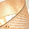 Lampadaire droit en bambou naturel avec abat-jour en bois naturel 128x32 cm Java - Good & Mojo