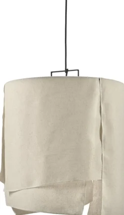 Lampadaire en acier noir et beige 46x35,5cm Nomad - Serax