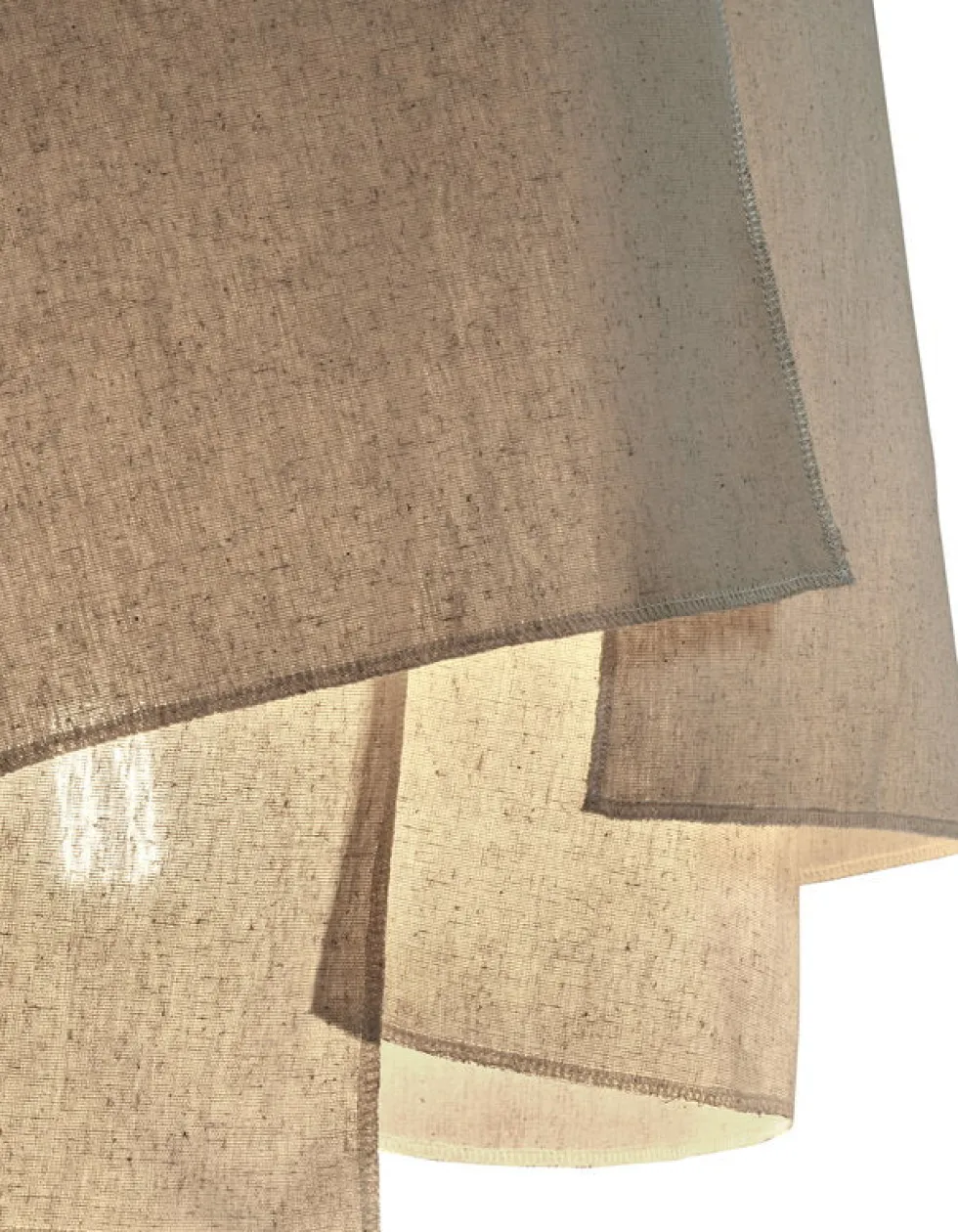 Lampadaire en acier noir et beige 46x35,5cm Nomad - Serax