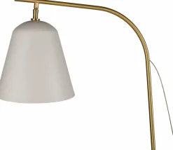 Lampadaire en aluminium blanc Line One - NORR11