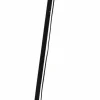 Lampadaire en bambou noir avec abat-jour en bois noir et naturel 150x25 cm Bhutan - Good & Mojo