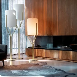 Lampadaire en laiton Arborescence XXL - CVL Luminaires