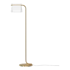 Lampadaire en laiton et verre 44x126cm Cabaret - Maytoni
