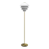 Lampadaire en laiton 151x32cm Valencia - Belid